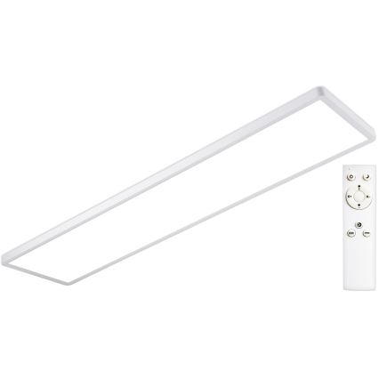 Top Light - LED Himmennetty kiinteä paneeli REVIT LED/70W/230V 3000-6500K 120x30 cm valkoinen + kauko-ohjaus