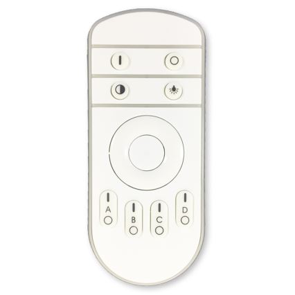 Top Light - LED-himmennyskattokruunu SATURN 2xLED/25W/230V musta + kauko-ohjaus