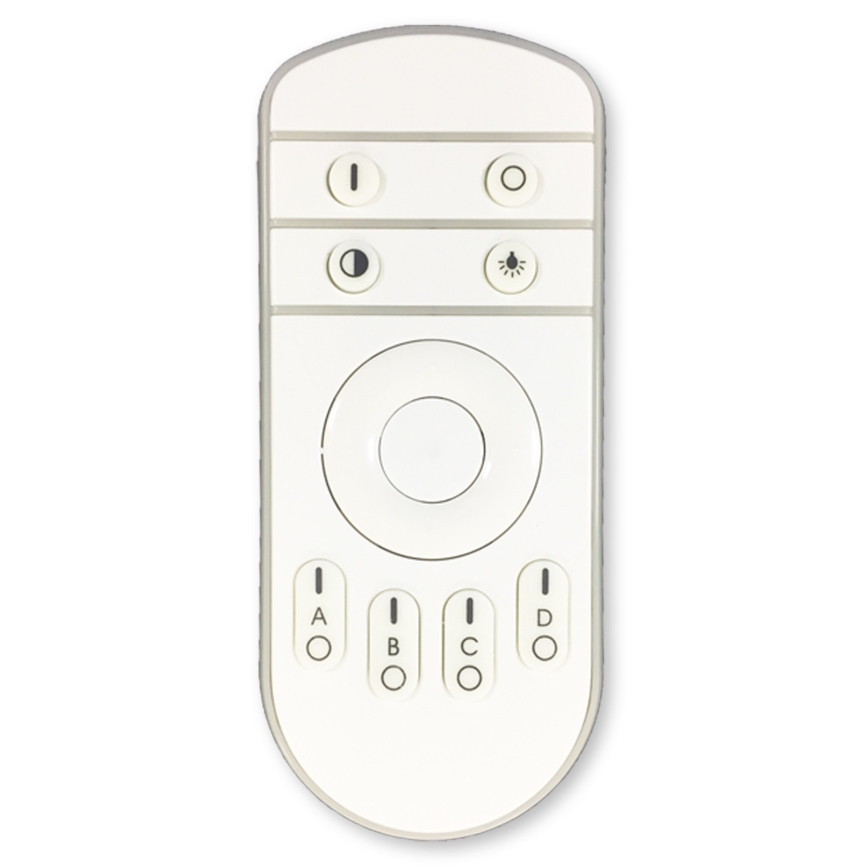 Top Light - LED-himmennyskattokruunu SATURN 2xLED/25W/230V musta + kauko-ohjaus