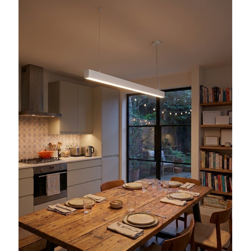 Top Light - LED Kattoasennettava pinta- tai riippuvalaisin HORIZON LED/40W/230V 3000/4000/6500K valkoinen