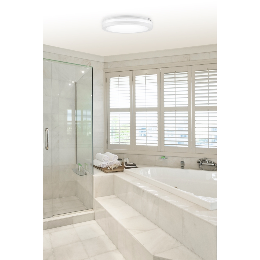 Top Light - LED-kylpyhuoneen kattovalaisin COMET LED/40W/230V 3000/4000/6500K IP54 valkoinen Ø 40 cm