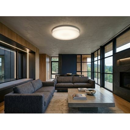 Top Light - LED Himmennettävä kylpyhuoneen kattovalaisin NEXUS LED/55W/230V 3000-6500K IP44 halkaisija 48 cm valkoinen + kaukosäädin