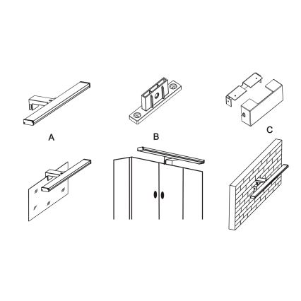 Top Light - LED-kylpyhuonepeilivalaisin TEXAS MAX LED/12W/230V 3000/4000/6500K IP44 78 cm mattakromi