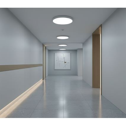 Top Light - REVIT LED kattovalaisin liiketunnistimella, 9/12/18W, 230V, 3000/4000/6500K, halkaisija 23 cm, valkoinen