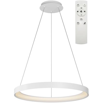 Top Light - LED himmennettävä riippuvalaisin ORBIT LED/40W/230V 3000-6500K halkaisija 50 cm valkoinen + kaukosäädin