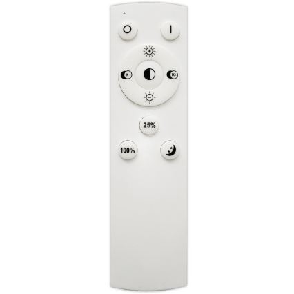 Top Light - LED himmennettävä riippuvalaisin ORBIT LED/40W/230V 3000-6500K halkaisija 50 cm valkoinen + kaukosäädin