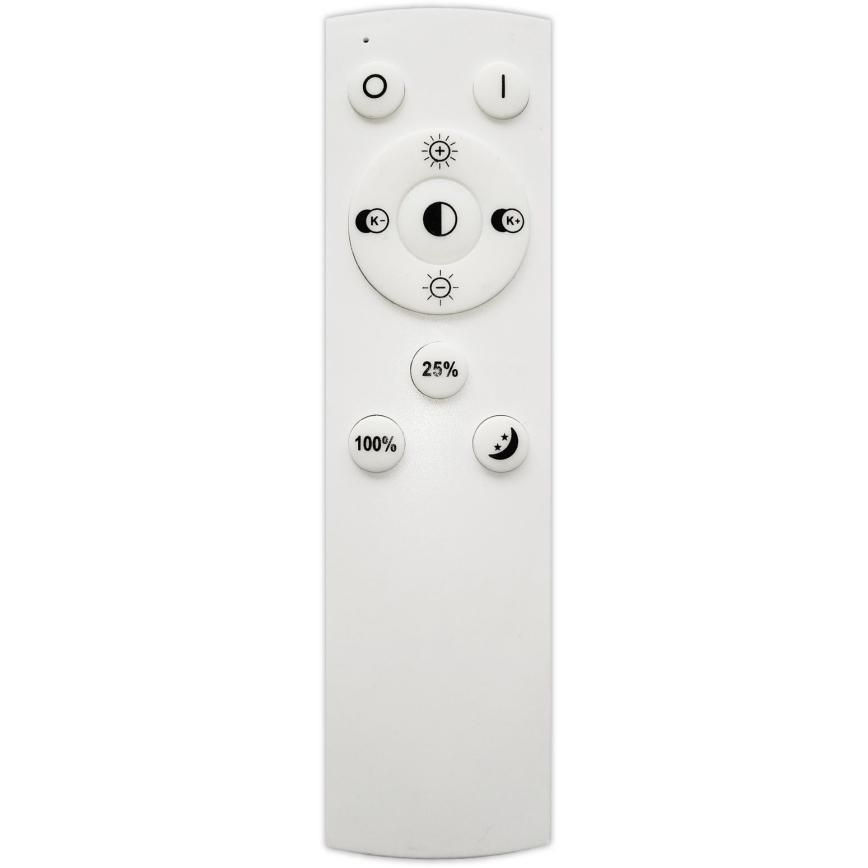 Top Light - LED himmennettävä riippuvalaisin ORBIT LED/40W/230V 3000-6500K halkaisija 50 cm valkoinen + kaukosäädin