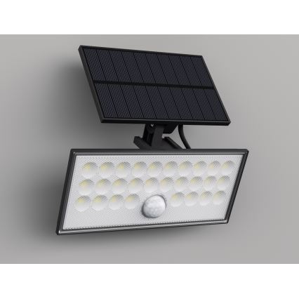 Top Light - LED Solar seinä valonheitin anturilla HELEON VARIO LED/8W/3,7V IP65 4000K 2200 mAh + kauko-ohjaus