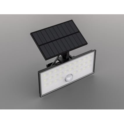 Top Light - LED Solar seinä valonheitin anturilla HELEON VARIO LED/8W/3,7V IP65 4000K 2200 mAh + kauko-ohjaus