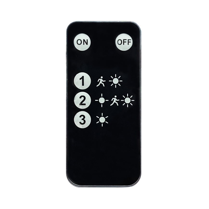 Top Light - LED Solar seinä valonheitin anturilla HELEON VARIO LED/8W/3,7V IP65 4000K 2200 mAh + kauko-ohjaus