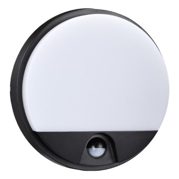 Top Light - LED-ulko-seinävalaisin liiketunnistimella ja hämäräkytkimellä BARI LED/15W/230V 4000K IP54