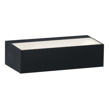 Top Light - LED ulkoseinävalaisin IMOLA LED/10W/230V 3000/4000/6000K IP54 17 cm musta