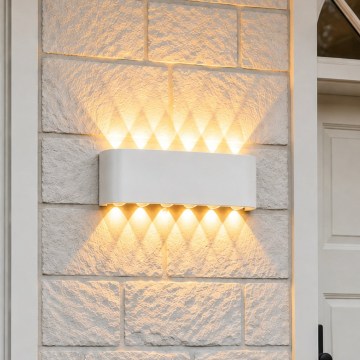 Top Light - LED-ulkoseinävalaisin RAY LED/10W/230V 3000/4000/6500K IP54 valkoinen
