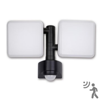 Top Light Lucca 2 PIR - LED-ulkoseinävalaisin anturilla LED/20W/230V IP54