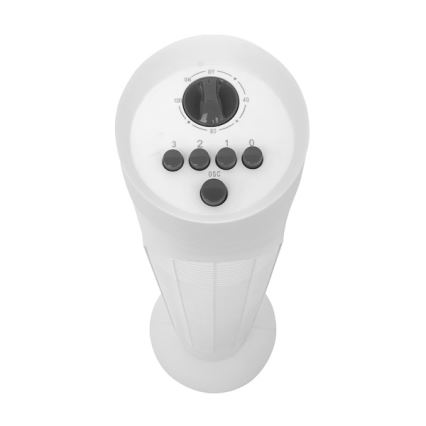 Tornituuletin 50W/230V 83 cm valkoinen