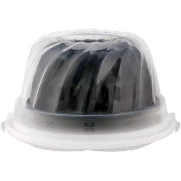 TORO bundt-muotti tarjottimella ja kannella, musta