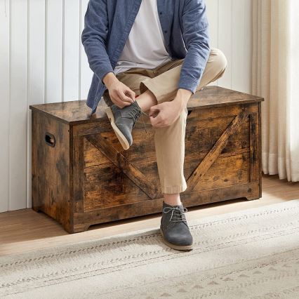 TOVIAN-arkku, ruskea