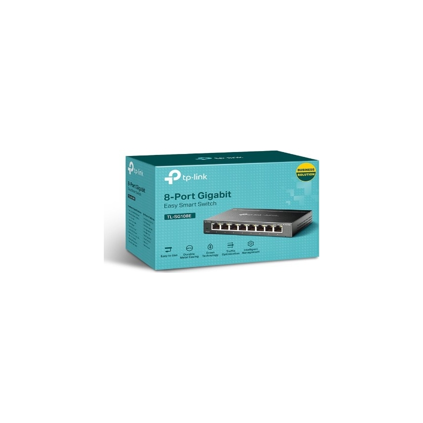 TP-Link - 8-porttinen gigabitin Easy Smart -kytkin