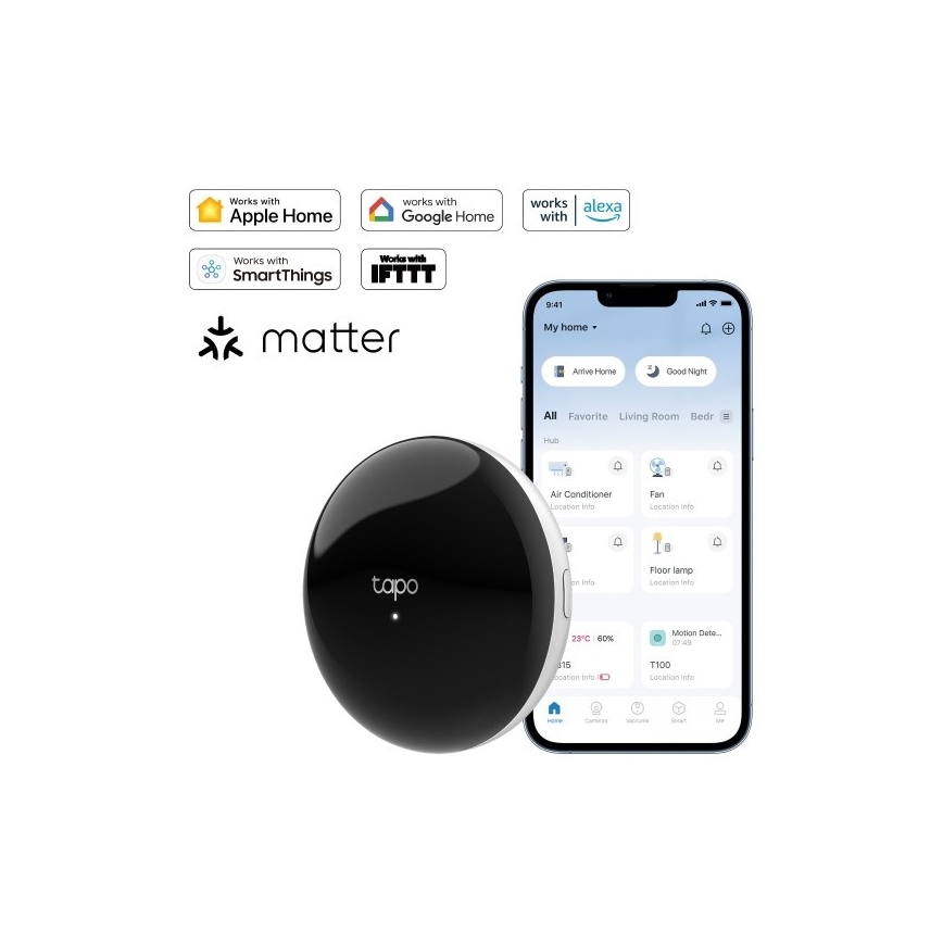 TP-Link - Älykäs infrapunaohjain Hub MATTER Wi-Fi