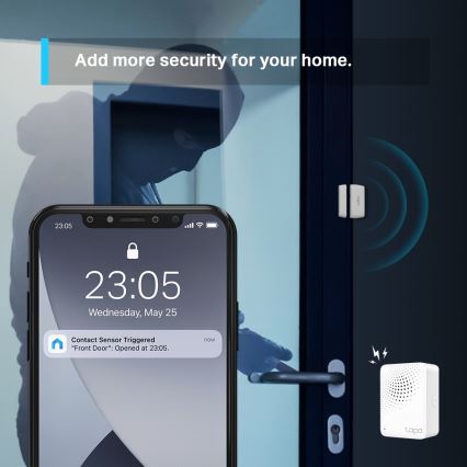 TP-Link - Älykäs kontaktianturi 1xCR2032 Wi-Fi