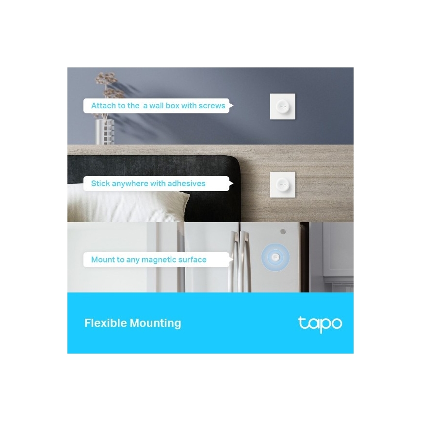 TP-Link - Älykäs kosketushimmennin 1xCR2032 Wi-Fi