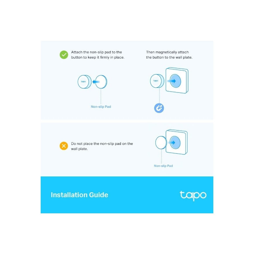 TP-Link - Älykäs kosketushimmennin 1xCR2032 Wi-Fi