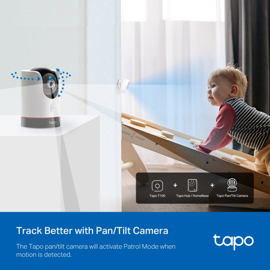 TP-Link - Älykäs liiketunnistin 1xCR2450 Wi-Fi