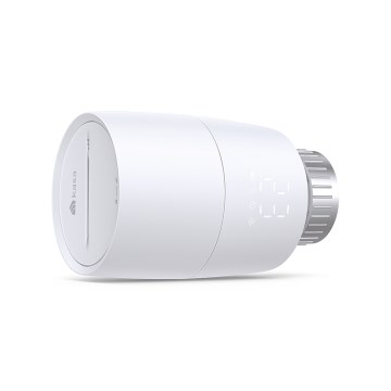 TP-Link - Älykäs termostaattinen patteriventtiilin pää LCD-näytöllä 2xAA Tuya