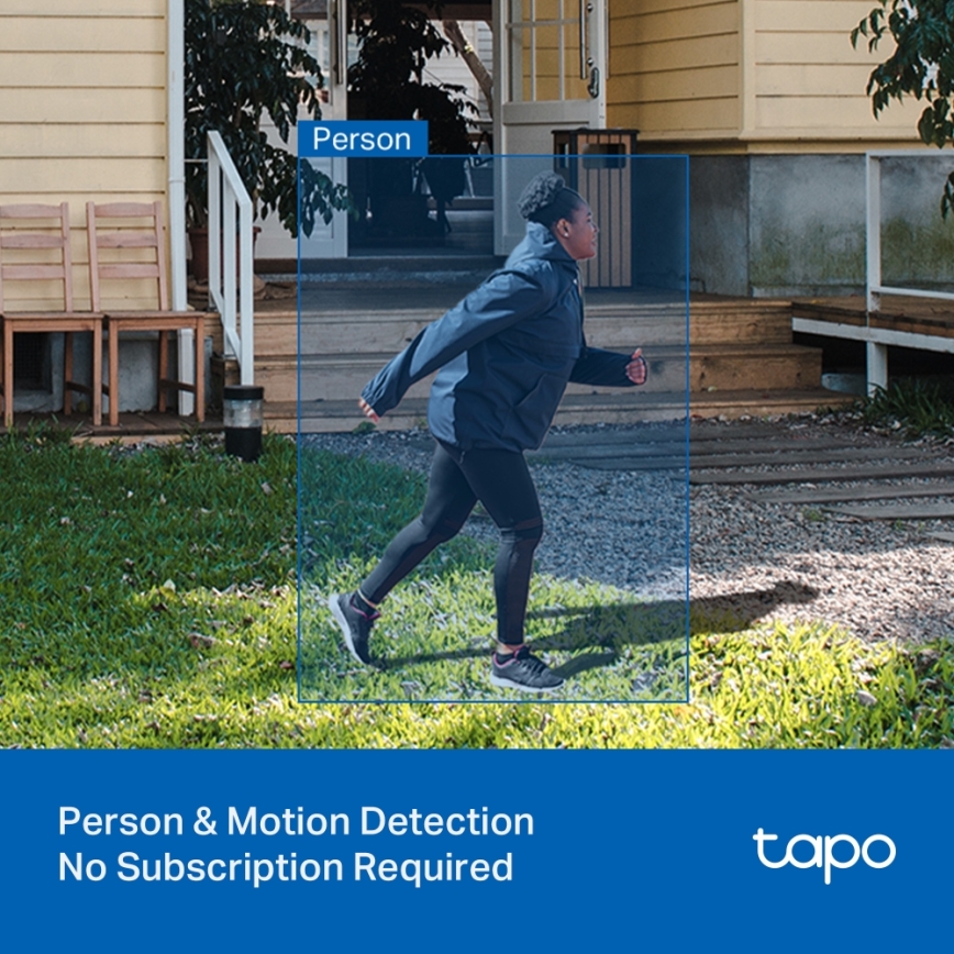 TP-Link - Älykäs ulkokamera 3 MP 5 V Wi-Fi