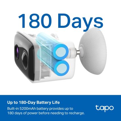 TP-Link - Älykäs ulkokamera IP65 5V Wi-Fi