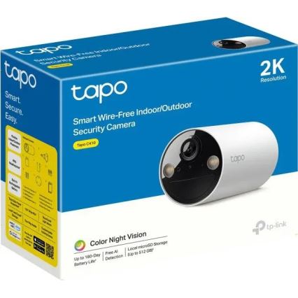 TP-Link - Älykäs ulkokamera anturilla IP65 Wi-Fi