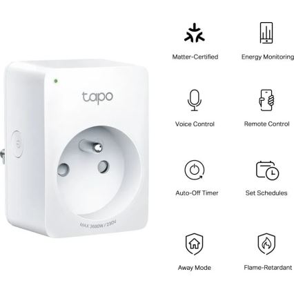 TP-Link - Älypistoke E MATTER 3680W Wi-Fi