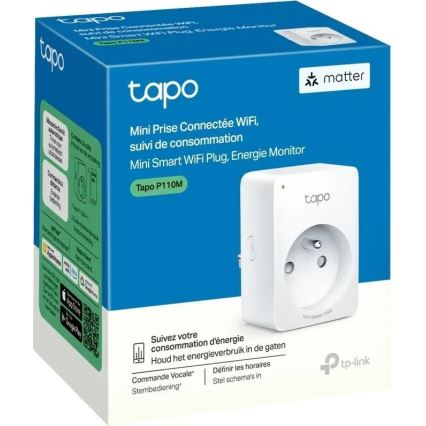 TP-Link - E MATTER 3690W Wi-Fi älypistoke