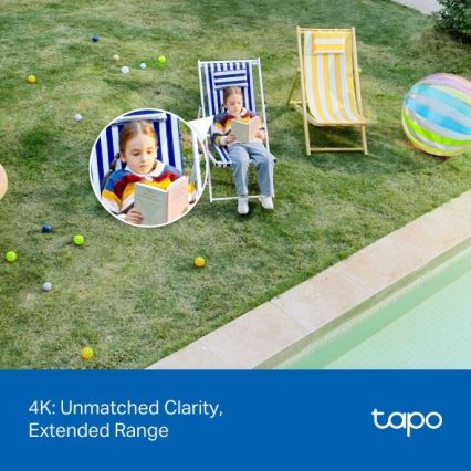 TP-Link - Ulkokamera anturilla, IP66, Wi-Fi