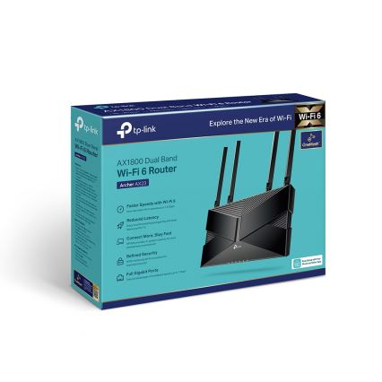 TP-Link - Kaksikaistainen Wi-Fi 6 reititin Archer AX23