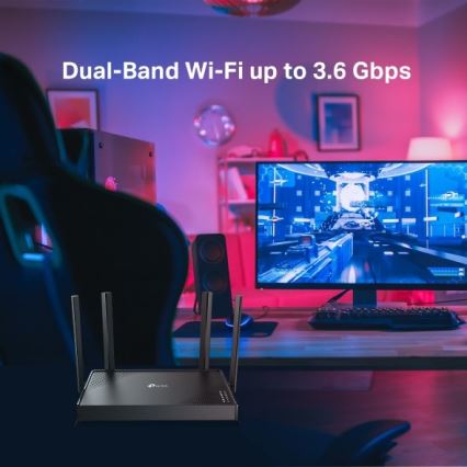 TP-Link - Kaksikaistainen Wi-Fi 7 -reititin Archer BE220