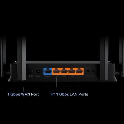 TP-Link - Kaksikaistainen Wi-Fi 7 -reititin Archer BE220