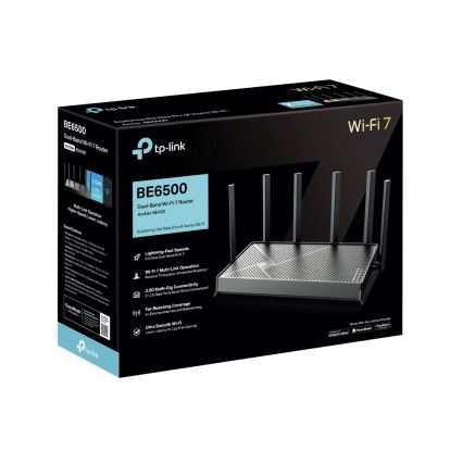 TP-Link - Kaksikaistainen Wi-Fi 7 -reititin Archer BE400