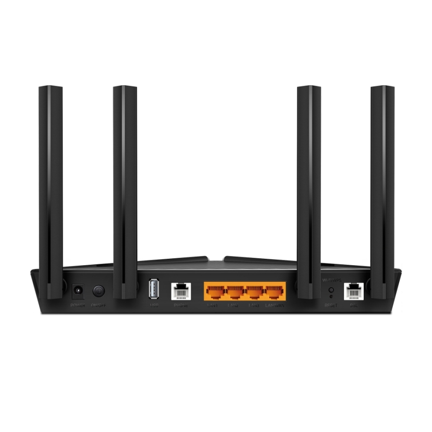 TP-Link - Kaksoiskaistainen VDSL/ADSL-modeemireititin Wi-Fi 6 -yhteydellä Archer VX1800V