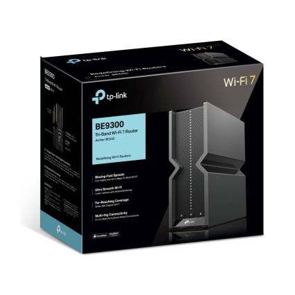 TP-Link - Kolmikaistainen Wi‑Fi 7 -reititin Archer BE550
