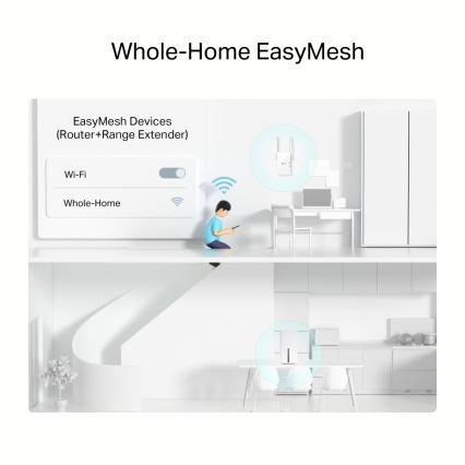 TP-Link - Langaton kaksikaistainen gigabitin 5G Wi-Fi-reititin Archer NX200