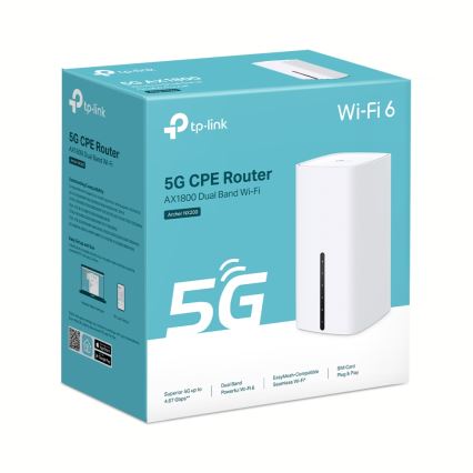 TP-Link - Langaton kaksikaistainen gigabitin 5G Wi-Fi-reititin Archer NX200
