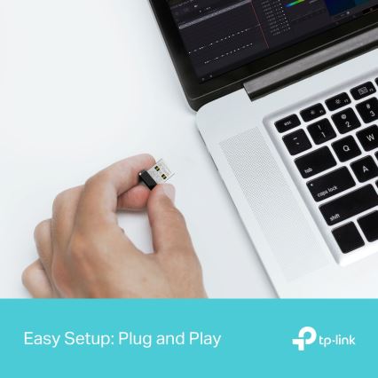 TP-Link - Langaton Wi-Fi 6 USB-nanoadapteri Archer TX1U Nano