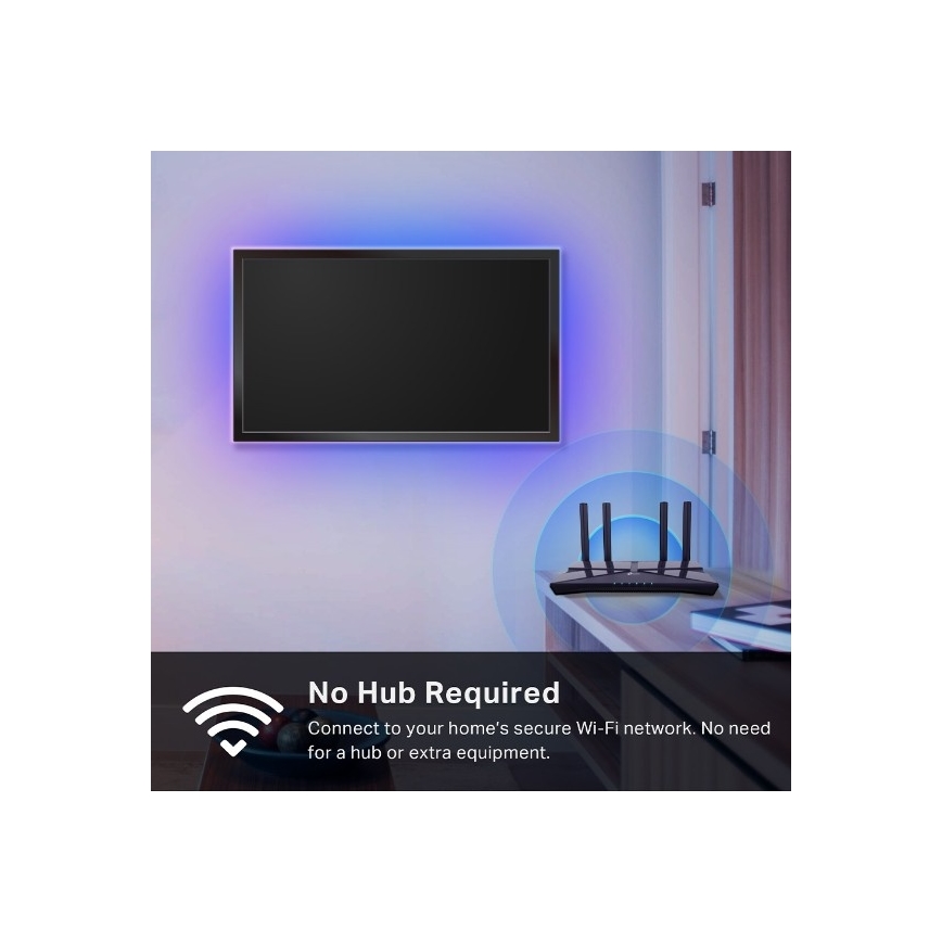 TP-Link - LED RGBW Himennettävä nauha 5 m LED/13W/230V Wi-Fi