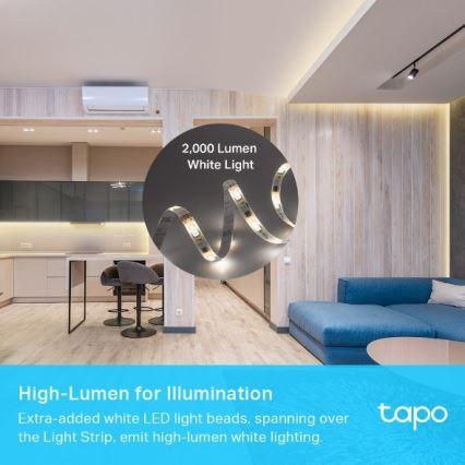 TP-Link - LED RGBW himmennettävä valonauha 5 m LED/24W/230V Wi-Fi