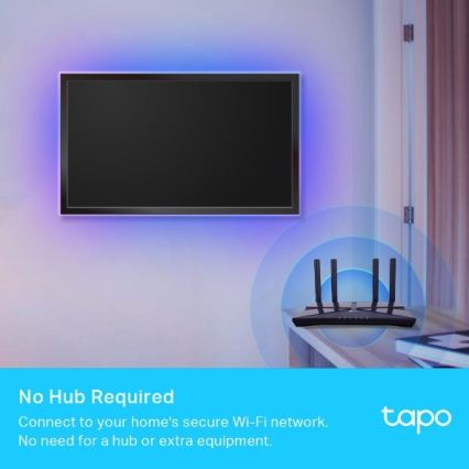 TP-Link - LED RGBW himmennettävä valonauha 5 m LED/24W/230V Wi-Fi