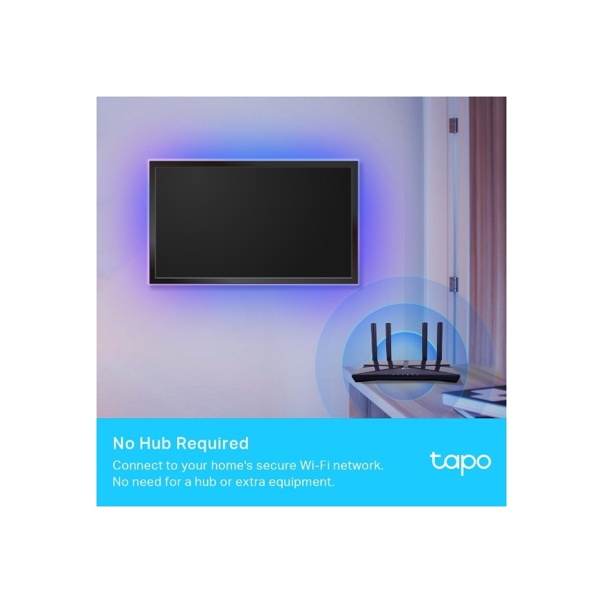 TP-Link - LED RGBW himmennettävä valonauha 5 m LED/24W/230V Wi-Fi