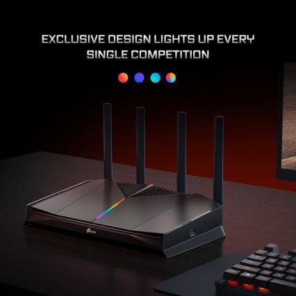 TP-Link - Pelaajille suunnattu kaksitaajuuksinen Wi‑Fi 7 -reititin Archer GE230