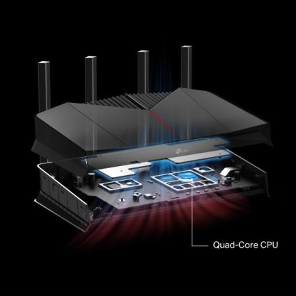 TP-Link - Pelaajille suunnattu kaksitaajuuksinen Wi‑Fi 7 -reititin Archer GE230