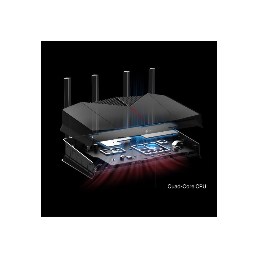TP-Link - Pelikäyttöön suunniteltu kaksitaajuuksinen Wi‑Fi 7 -reititin